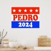 Stem op Pedro America's Classic Funny Political Poster (Keuken)