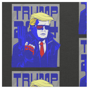 Stem op president Donald Trump Stof