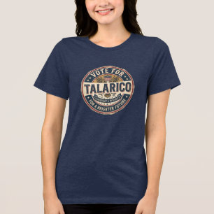 Stem op Talarico Democratische verkiezing Tri-Blend Shirt