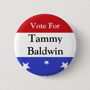 Stem op Tammy Baldwin Button