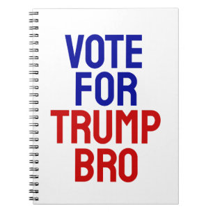 Stem Op Trump Bro - Verkiezing 2024 Notitieboek