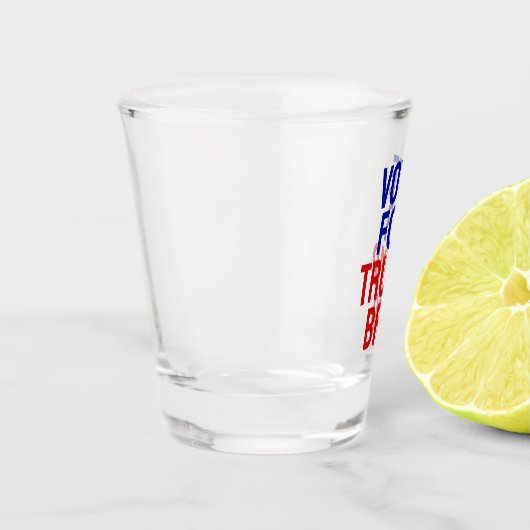 Stem op Trump Bro - Verkiezingen 2024 Shot Glas (Links)