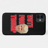 Stem op Trump Case-Mate iPhone Case (Achterkant (horizontaal))