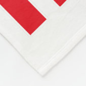 Stem op trump  fleece deken (Hoek)
