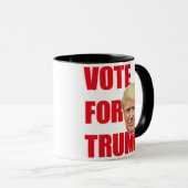 Stem op trump mok (Voorkant rechts)