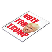 Stem op Trump Notitieboek (Linkerzijde)