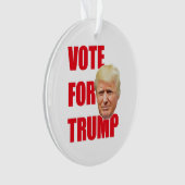 Stem op Trump Ornament (voorkant)