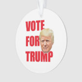 Stem op Trump Ornament (voorkant)