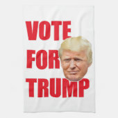 Stem op Trump Theedoek (Verticaal)