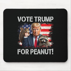 Stem op Trump voor Peanut The Squirrel 2 Muismat