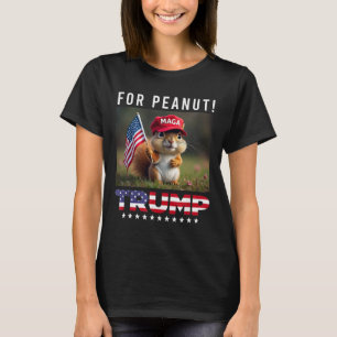 Stem op Trump voor Peanut The Squirrel Trump 2024 T-shirt