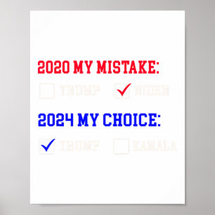 Stem op Trump, vrede voor de toekomst! Poster
