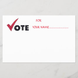 STEM OP UW KANDIDAAT.... FLYER