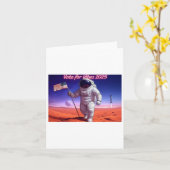 Stem op Vibes 4 Sticker Kaart (Gele Bloem)