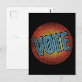 STEM OUDE STIJL BRIEFKAART (Voorkant / Achterkant)