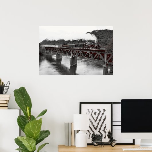 Stem over de rivier de Beaver Poster (Thuiskantoor)