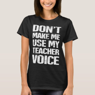 Stem Pianolessen Pianist & Pianoleraar T-shirt