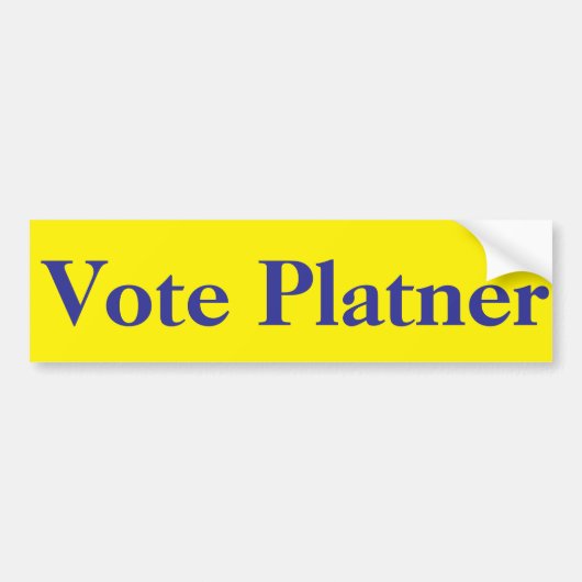 Stem Platner, Graham Platner tegen Susan Collins Bumpersticker (Voorkant)