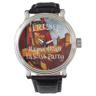 Stem Politiek Patriottisch Trump Republikeinse Par Horloge