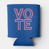 Stem politieke campagne merchandise blikjeskoeler (Achterkant)