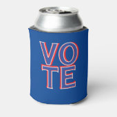 Stem politieke campagne merchandise blikjeskoeler (Blikje Achterkant)