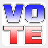 STEM politieke Stickers (Voorkant)