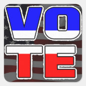 STEM politieke Stickers (Voorkant)