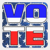 STEM politieke Stickers (Voorkant)