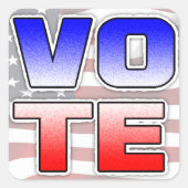 STEM politieke Stickers (Voorkant)