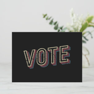 Stem Pro Choice President Verkiezing Feminist Kaart