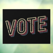 Stem Pro Choice President Verkiezing Feminist Raamsticker (Vel 3)