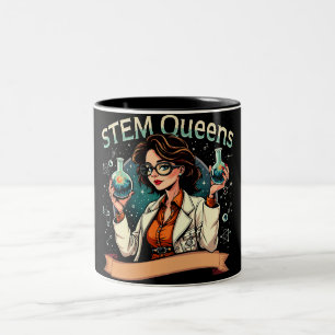 STEM Queens Tweekleurige Koffiemok