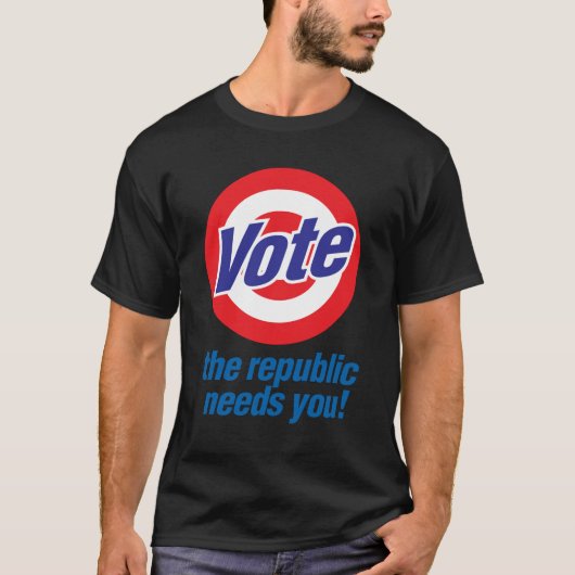 Stem Republiek T-shirt (Voorkant)