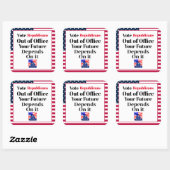 Stem Republikeinen uit Kantoor Sticker (Vel)