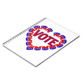 stem republikeinse olifant notitieboek (Linkerzijde)