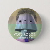 Stem Robot! Swanky Button (Voorkant)