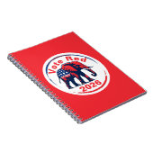 Stem rood 2026 notitieboek (Rechterzijde)