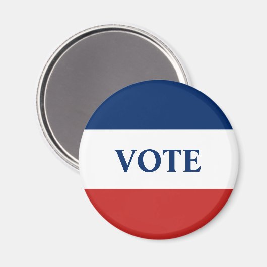 STEM Rood Wit en Blauw Strepen Magneet (Voorkant / Achterkant)