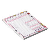 STEM Science Teacher Dagelijkse Planner Notitieblok (Schuin)