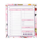 STEM Science Teacher Dagelijkse Planner Notitieblok (Voorkant)