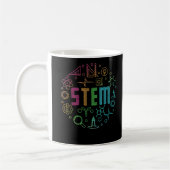 STEM Science Technology Engineering Wiskunde leraa Koffiemok (Links)
