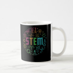 STEM Science Technology Engineering Wiskunde leraa Koffiemok