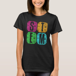 STEM Science Technology Engineering Wiskunde Stemi T-shirt