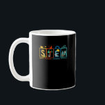 STEM Science Technology Engineering Wiskunde Teach Koffiemok<br><div class="desc">Gift for a STEM special experts at school, Educational carrière and science? STEAM Learning Crew t-shirt, met schattige handtekeningen van laboratoriummateriaal, zullen ze trots uitkomen! inspireer je studenten.. Wetenschap, technologie, ingenieurskunst (STEM) zijn niet alleen voor school, maar ook voor de mysterie van de wereld. Dit geweldige t-shirt is geweldig voor...</div>