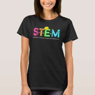 STEM Science Technology Engineering Wiskunde Teach T-shirt