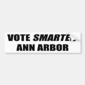 STEM SLIMMER ANN ARBOR BUMPERSTICKER (Voorkant)