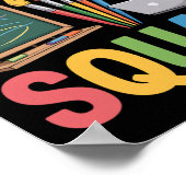 Stem Squad, Science Teacher Math Teaching Team  Poster (Hoek)