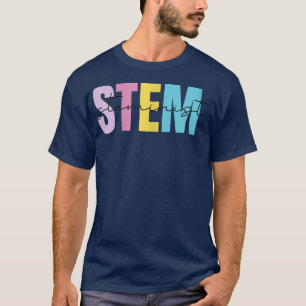 Stem Squad Science Technology, Engineering Wiskund T-shirt