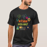 STEM Squad Science Technology Engineering Wiskunde T-shirt<br><div class="desc">STEM Squad Science Technology Engineering Wiskunde Docent Kinder.</div>
