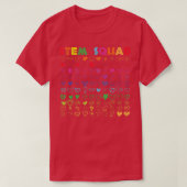 STEM Squad Science Technology Engineering Wiskunde T-shirt (Design voorkant)